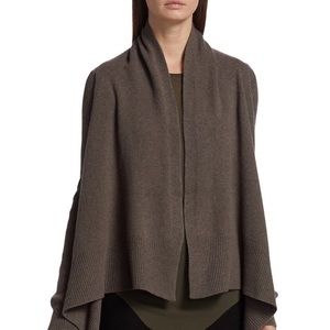 Rick Owens Cashmere Medium Wrap Dust Sweater Cardigan